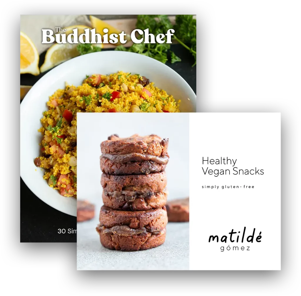 Healthy Vegan Snacks and The Buddhist Chef e-book bundle