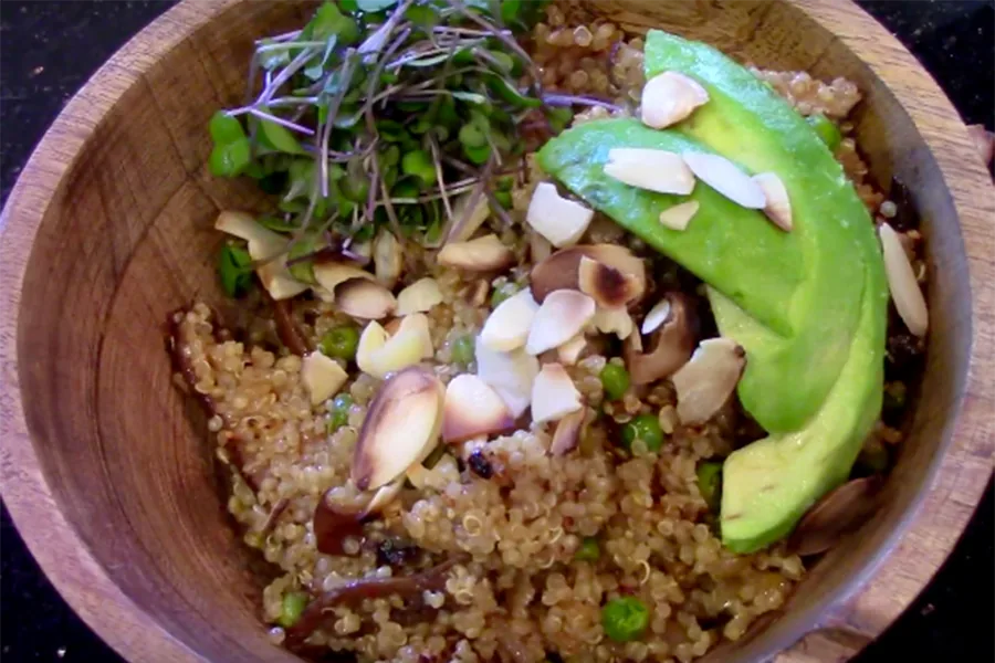 Wild Mushroom Quinoa