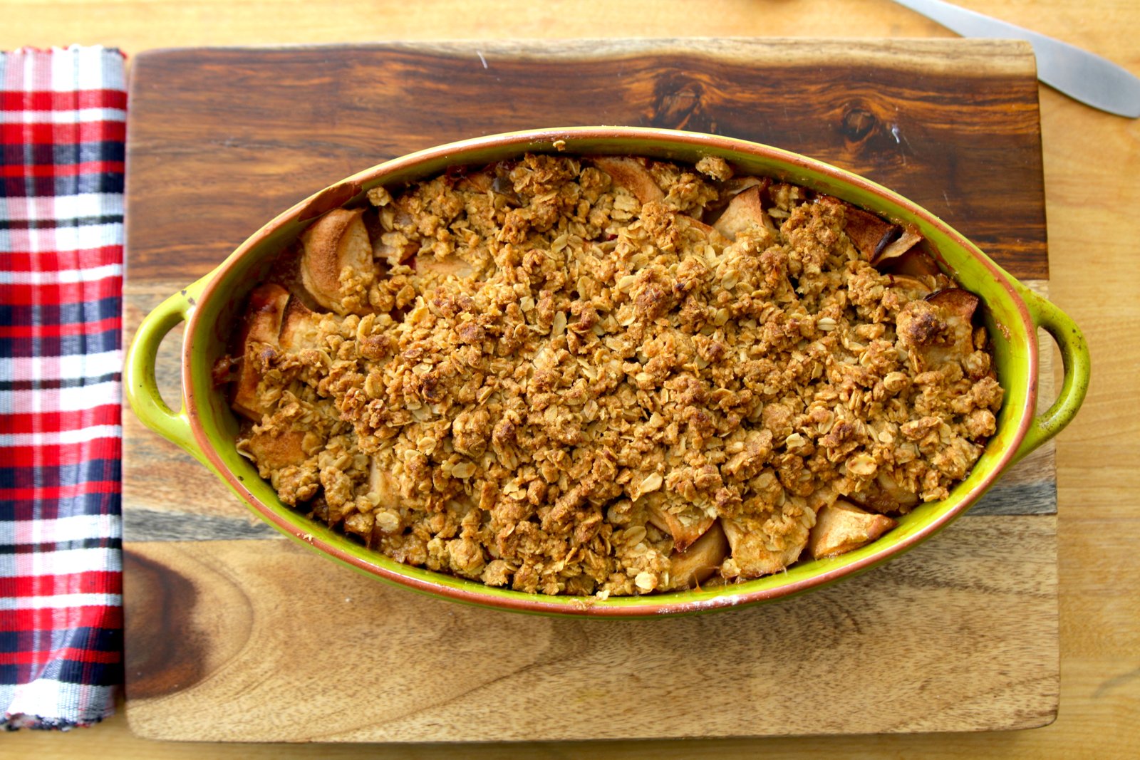 Vegan Apple Crisp