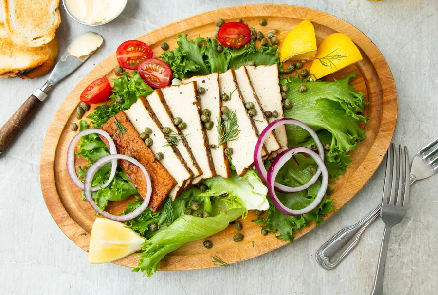 Four-Pepper Smoked Tofu