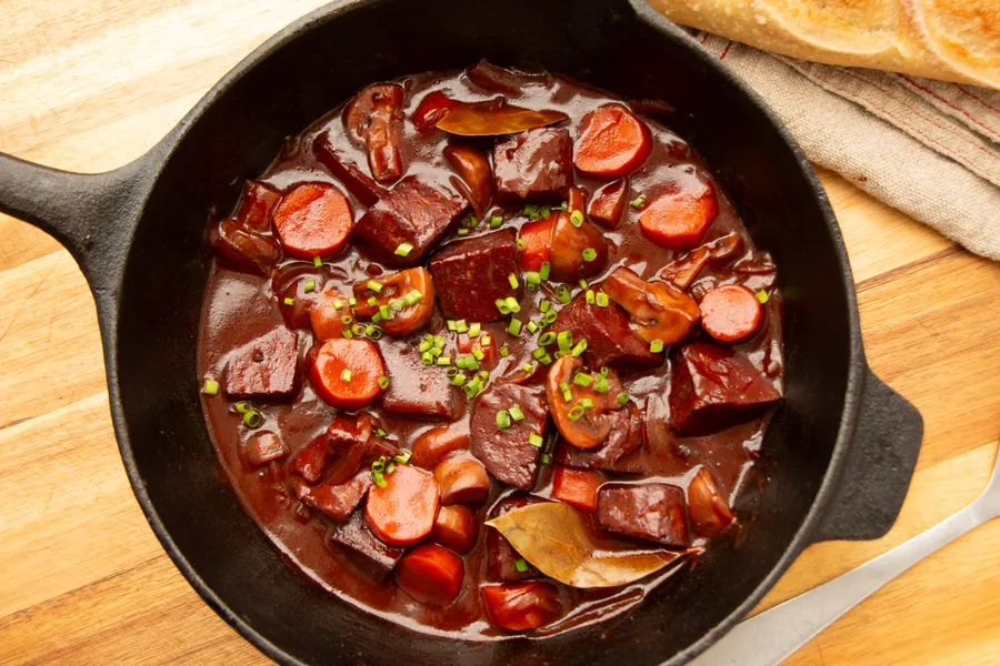 Seitan Bourguignon