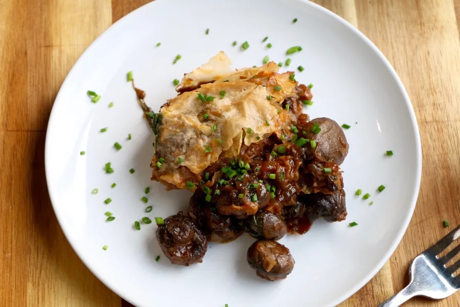 Vegan Mushroom Pie