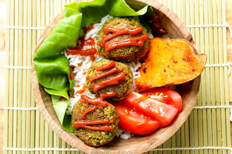 Baked Veggie Balls