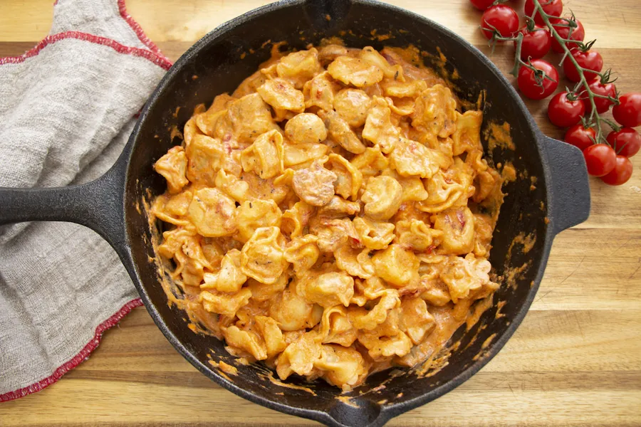 Tortellini with rosé sauce